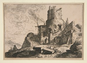 paisaje con torre