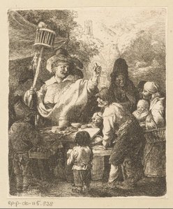 vendedor de veneno para ratas de Christian Wilhelm Ernst Dietrich