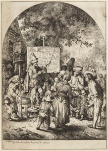 El cantante de baladas de Christian Wilhelm Ernst Dietrich