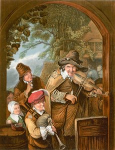 Los músicos itinerantes de Christian Wilhelm Ernst Dietrich