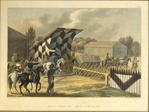 Gzhatsk el 5 de septiembre de 1812, década de 1820 de Christian Wilhelm von Faber du Faur