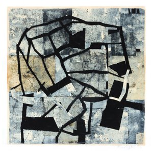 North Key, 2016 (monotipo sobre papel) de Christina Fedyk