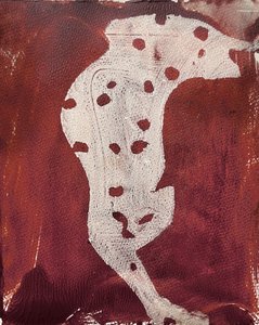 Animal abstracto manchado de Christina Misuro
