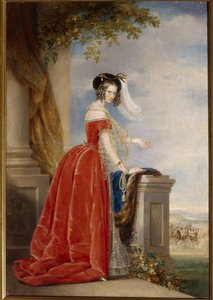 Retrato de la emperatriz Alexandra Feodorovna, después de 1840