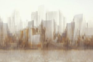 Reflejos de una ciudad abstracta de Christina Sillen