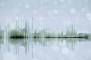 Reflejo de una ciudad de ensueño de Christina Sillen