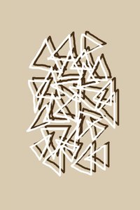 Triángulos geométricos dinámicos