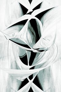 Formas abstractas fluidas de Christina Sillen