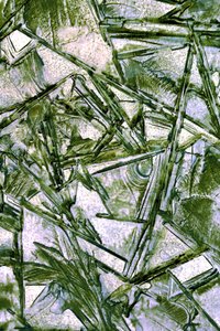 Hielo verde fracturado de Christina Sillen
