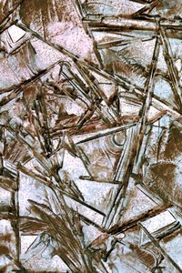 Geometría del hielo fracturado de Christina Sillen