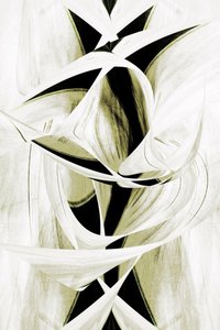 Movimiento orgánico monocromo de Christina Sillen