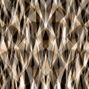 Abstracción geométrica cálida de Christina Sillen