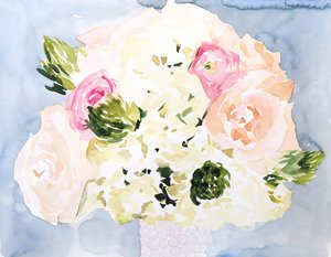 Colorete «Floral Bouquet» de Christine Lindstrom