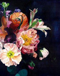 Flores vibrantes y evocadoras de Christine Lindstrom
