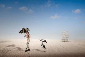 Un paseo surrealista por el desierto de Christine von Diepenbroek