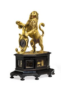 Reloj de León Autómata y de Golpe, c.1640