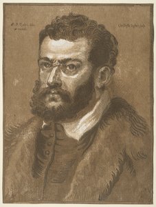 Busto de un hombre con barba Doge Giovanni Cornaro, 1632-1636 de Christoffel Jegher