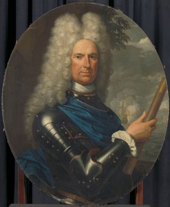 Retrato del contralmirante Arent van Buren de Christoffel Lubienitzki