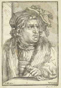 Retrato imaginario de un viejo con sombrero