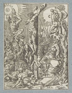 Cristo en la cruz de Christoffel van Sichem (II)