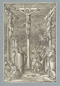 Cristo en la cruz de Christoffel van Sichem (II)