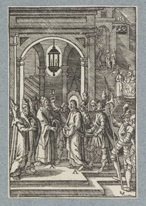 Cristo ante Anás de Christoffel van Sichem (II)