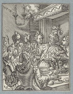 Fiesta de Belsasar de Christoffel van Sichem (II)