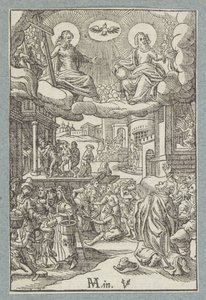 Padre nuestro que estás en los cielos, santificado sea tu nombre de Christoffel van Sichem (II)