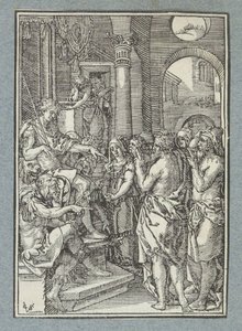 ancianos en la corte de Christoffel van Sichem (II)