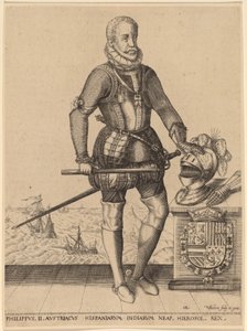 Felipe II, Rey de España de Christoffel van Sichem I