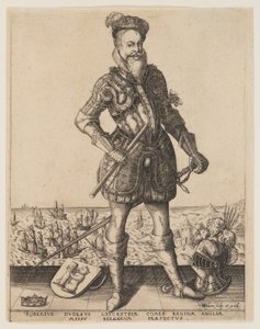 Robert Dudley, Conde de Leicester de Christoffel van Sichem I