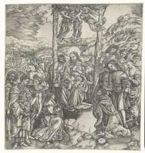 Adoración de los Reyes de Christoforo di Michele Robetta