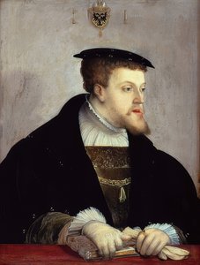Retrato del emperador Carlos V (1500-1558). Alrededor de 1532
