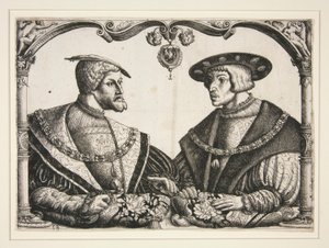 Emperadores Carlos V y Fernando I de Christoph Bockstorffer