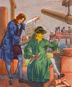 Baumeister / Constructor (litografía en color) de Christophe (1856 1945)
