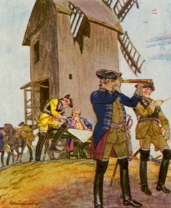 Feldherrnhugel / Colina del Comandante (litografía en color)