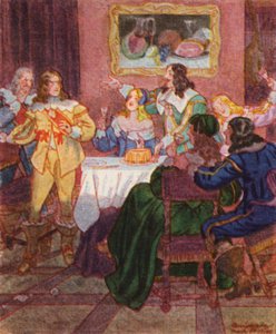 Kavalierstour / Grand Tour (litografía en color) de Christophe (1856 1945)