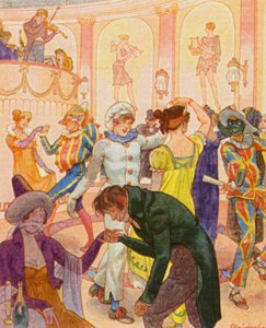 Redoute / Reducto (litografía en color) de Christophe (1856 1945)