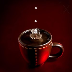 Salpicadura de café con leche
