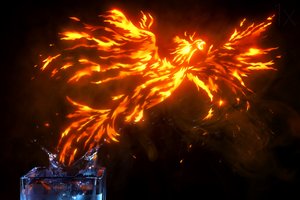El resurgimiento del fénix ardiente de Christophe Kiciak