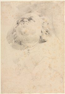Boceto de cabezas después de la Fuente de Neptuno de Giambologna de Christophe Veyrier