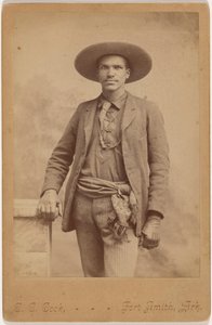 Retrato de hombre,c. 1880 (foto) de Christopher C. Cook