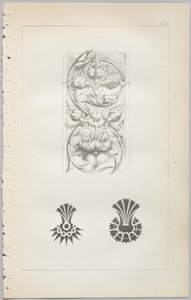 El arte del diseño decorativo: con un apéndice, dando las horas del día en que las flores se abren, publicado por Day & Son, Londres, 1862 de Christopher Dresser