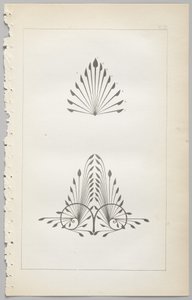 El arte del diseño decorativo: con un apéndice, dando las horas del día en que las flores se abren, publicado por Day & Son, Londres, 1862 de Christopher Dresser