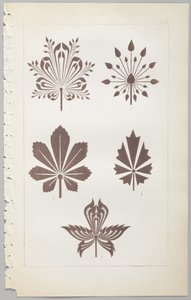 El arte del diseño decorativo: con un apéndice, dando las horas del día en que las flores se abren, publicado por Day & Son, Londres, 1862