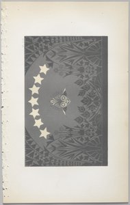 El arte del diseño decorativo: con un apéndice, dando las horas del día en que las flores se abren, publicado por Day & Son, Londres, 1862 de Christopher Dresser