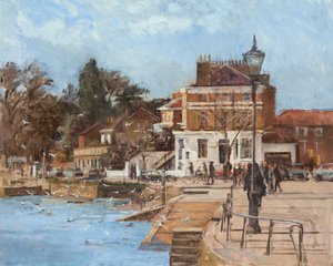 Caminantes de invierno en Richmond de Christopher Glanville