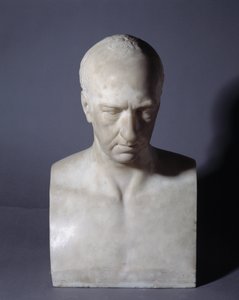 Busto que representa al pintor escocés Gavin Hamilton (1723-1798) de Christopher Hewetson