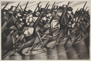 Returning to the Trenches de Christopher Richard Wynne Nevinson