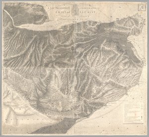 Una nueva carta corográfica filosófica de East-Kent de Christopher Packe